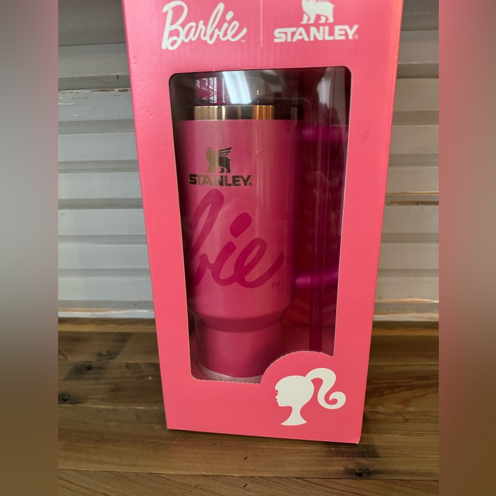 New Pink Barbie Stanley Mug